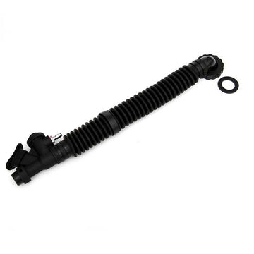 Scuba Diving Airway with Round Corrugated Hose for BCD with Inflator Elbow